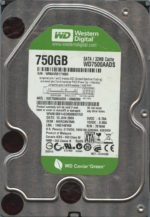 WD7500AADS WMAV5 06/09 WESTERN DIGITAL 750GB