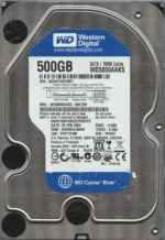 WD5000AAKS WCASY 02/09 WESTERN DIGITAL 500GB