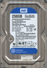 WD2500AAKS WCC2H 01/13 WESTERN DIGITAL 250GB