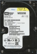 WD3200 WCAPD 01/06 WESTERN DIGITAL 320GB