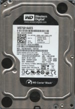 WD7501EAAES WCATR 10/10 WESTERN DIGITAL 750GB