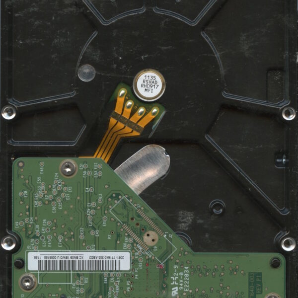 WD7501EAAES WCATR 10:10 WESTERN DIGITAL 750GB PCB