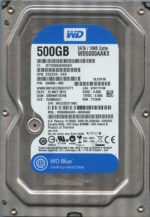 WD5000AAKX WCC2E 05/13 WESTERN DIGITAL 500GB