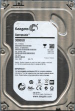 SEAGATE ST3000DM001 CC43 1CH166-300 3TB