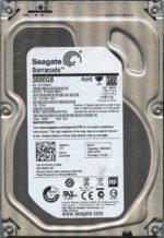 SEAGATE ST3000DM001 CC24 1CH166-301 3TB