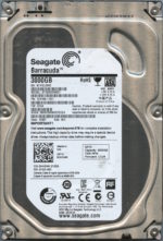 SEAGATE ST3000DM001 CC24 1CH166-501 3TB