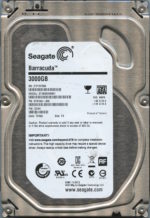 SEAGATE ST3000DM001 CC4H 9YN166-306 3TB