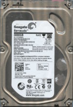 SEAGATE ST3000DM001 CC24 1CH166-501 3TB