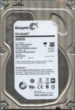 SEAGATE ST3000DM001 CC4H 9YN166-306 3TB