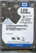 WD20NMVW WX11A 04/16 WESTERN DIGITAL 2TB