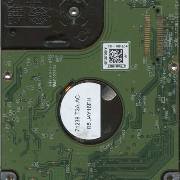 WD20NMVW WX11A 11:14 WESTERN DIGITAL 2TB PCB