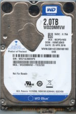 WD20NMVW WX21A 04/16 WESTERN DIGITAL 2TB