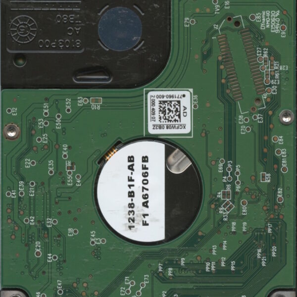 WD20NPVZ WXN1E 09:16 WESTERN DIGITAL 2TB PCB