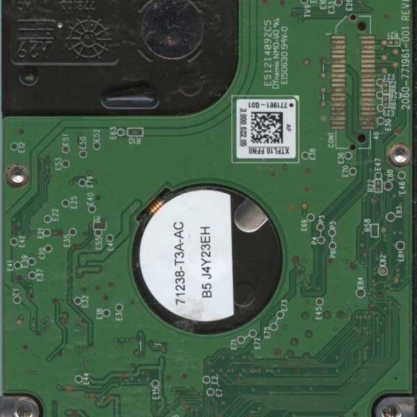 WD20NMVW WX21A 12:14 WESTERN DIGITAL 2TB PCB