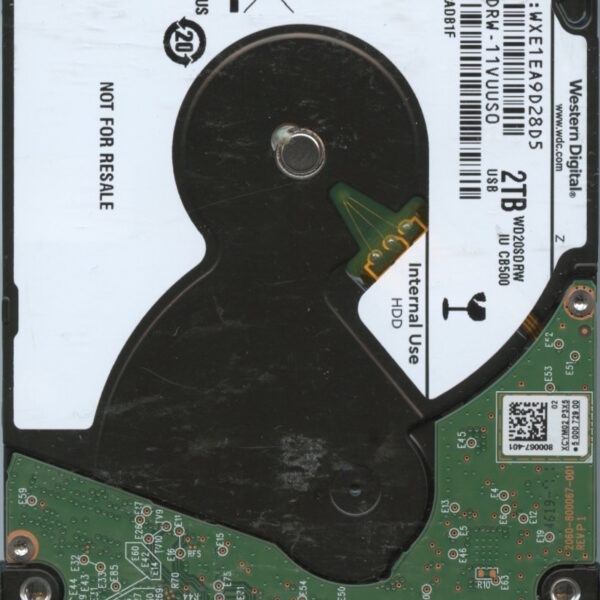 WD20SDRW WXE1E 01:20 WESTERN DIGITAL 2TB