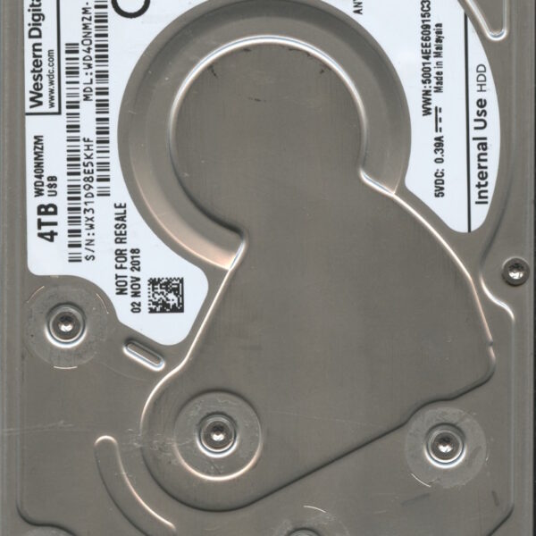 WD40NMZM WX31D 11:18 WESTERN DIGITAL 4TB