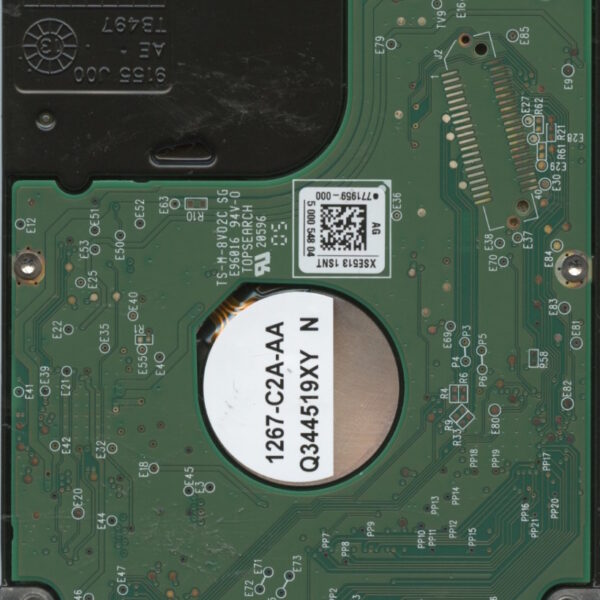 WD5000LPVX WXQ1E 06:14 WESTERN DIGITAL 500GB PCB