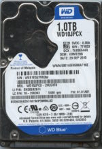 WD10JPCX WXE1E 09/15 WESTERN DIGITAL 1TB