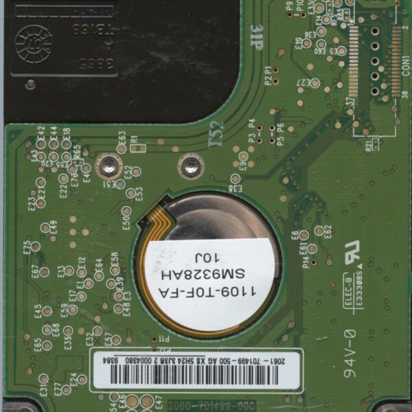 WD3200BEVT WXE30 04:09 WESTERN DIGITAL 320GB PCB