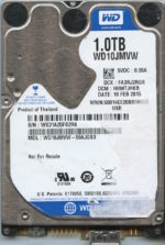 WD10JMVW WX31A 02/15 WESTERN DIGITAL 1TB