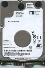 WD10SDRW WXK1A 06/19 WESTERN DIGITAL 1TB