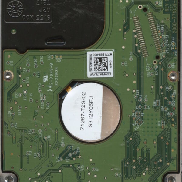 WD10LMVW WX31A 11:12 WESTERN DIGITAL 500GB PCB