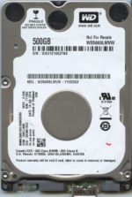 WD5000LMVW WXU1E 07/14 WESTERN DIGITAL 500GB