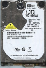 WD10JMVW WX21E 11/12 WESTERN DIGITAL 1TB