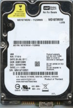 WD10TMVW WX41A 07/11 WESTERN DIGITAL 1TB