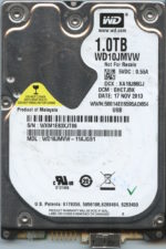 WD10JMVW WXM1E 11/13 WESTERN DIGITAL 1TB