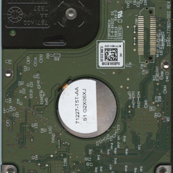 WD10JMVW WX61A 11:12 WESTERN DIGITAL 1TB PCB