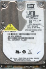 WD10JMVW WXA1A 11/13 WESTERN DIGITAL 1TB