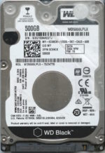 WD5000LPLX WXU1E 06/15 WESTERN DIGITAL 500GB