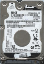 WD5000LPLX WXM1E 01/16 WESTERN DIGITAL 500GB