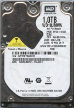 WD10JMVW WX31E 11/13 WESTERN DIGITAL 1TB