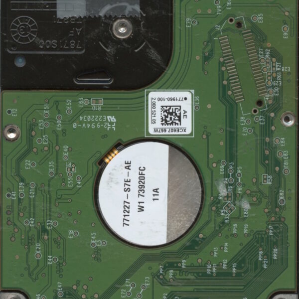 WD10JMVW WX31E 11:13 WESTERN DIGITAL 1TB PCB