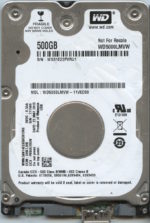 WD5000LMVW WXS1E 05/13 WESTERN DIGITAL 500GB