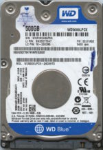 WD5000LPCX WXA1A 01/15 WESTERN DIGITAL 500GB