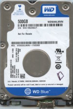 WD5000LMVW WXC1E 11/14 WESTERN DIGITAL 500GB