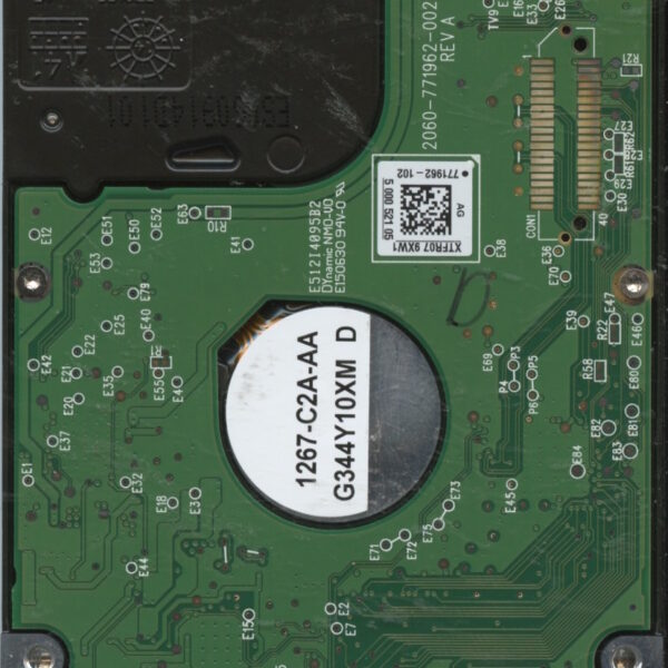 WD5000LMVW WXC1E 11:14 WESTERN DIGITAL 500GB PCB