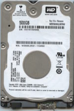 WD5000LMVW WX11E 09/13 WESTERN DIGITAL 500GB