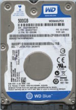 WD5000LPCX WX31A 11/14 WESTERN DIGITAL 500GB