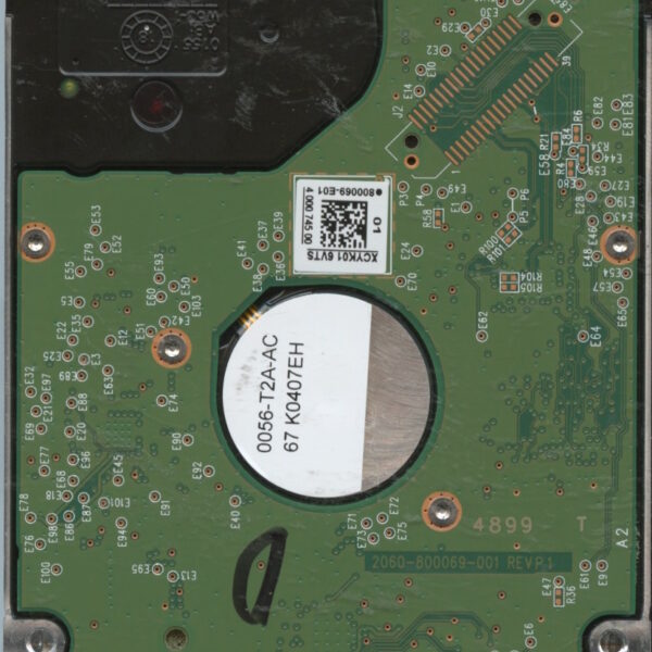 WD10SDRW WXG2A 05:20 WESTERN DIGITAL 1TB PCB