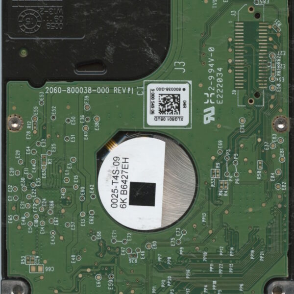 WD5000LMCW WX81A 06:16 WESTERN DIGITAL 500GB PCB