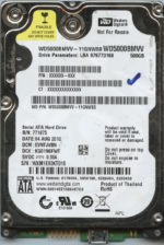 WD5000BMVV WXM1E 08/10 WESTERN DIGITAL 500GB