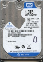 WD10JMVW WXB1A 01/15 WESTERN DIGITAL 1TB