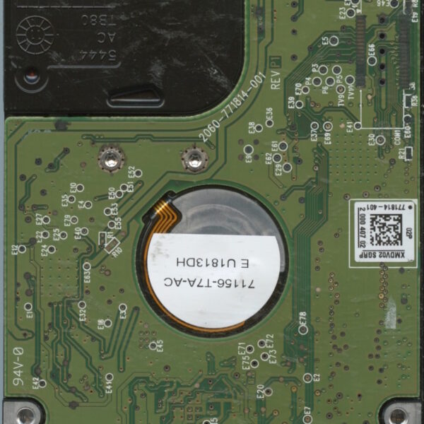 WD10TMVW WX81A 08:11 WESTERN DIGITAL 1TB PCB