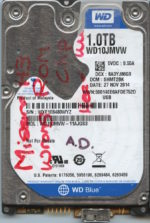 WD10JMVW WXF1E 11/14 WESTERN DIGITAL 1TB