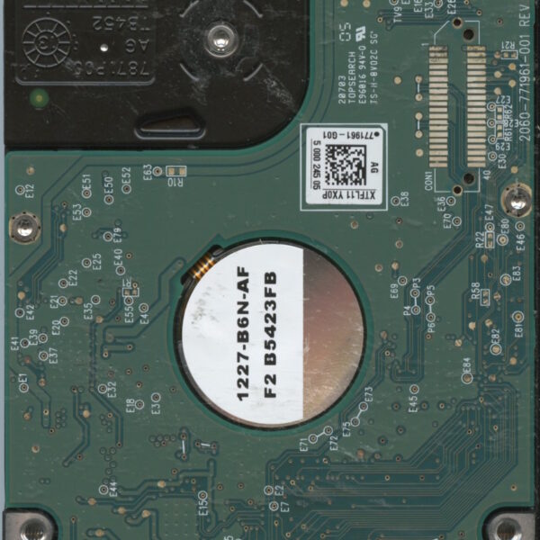 WD10JMVW WXG1E 11:15 WESTERN DIGITAL 1TB PCB