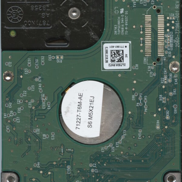 WD10JMVW WX61A 11:15 WESTERN DIGITAL 1TB PCB